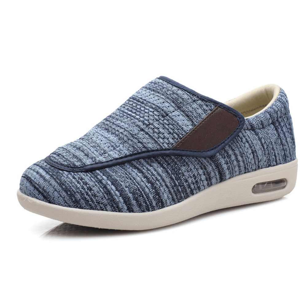 Comfortable Wide Fit Walking Shoes for Diabetics with Adjustable Strap