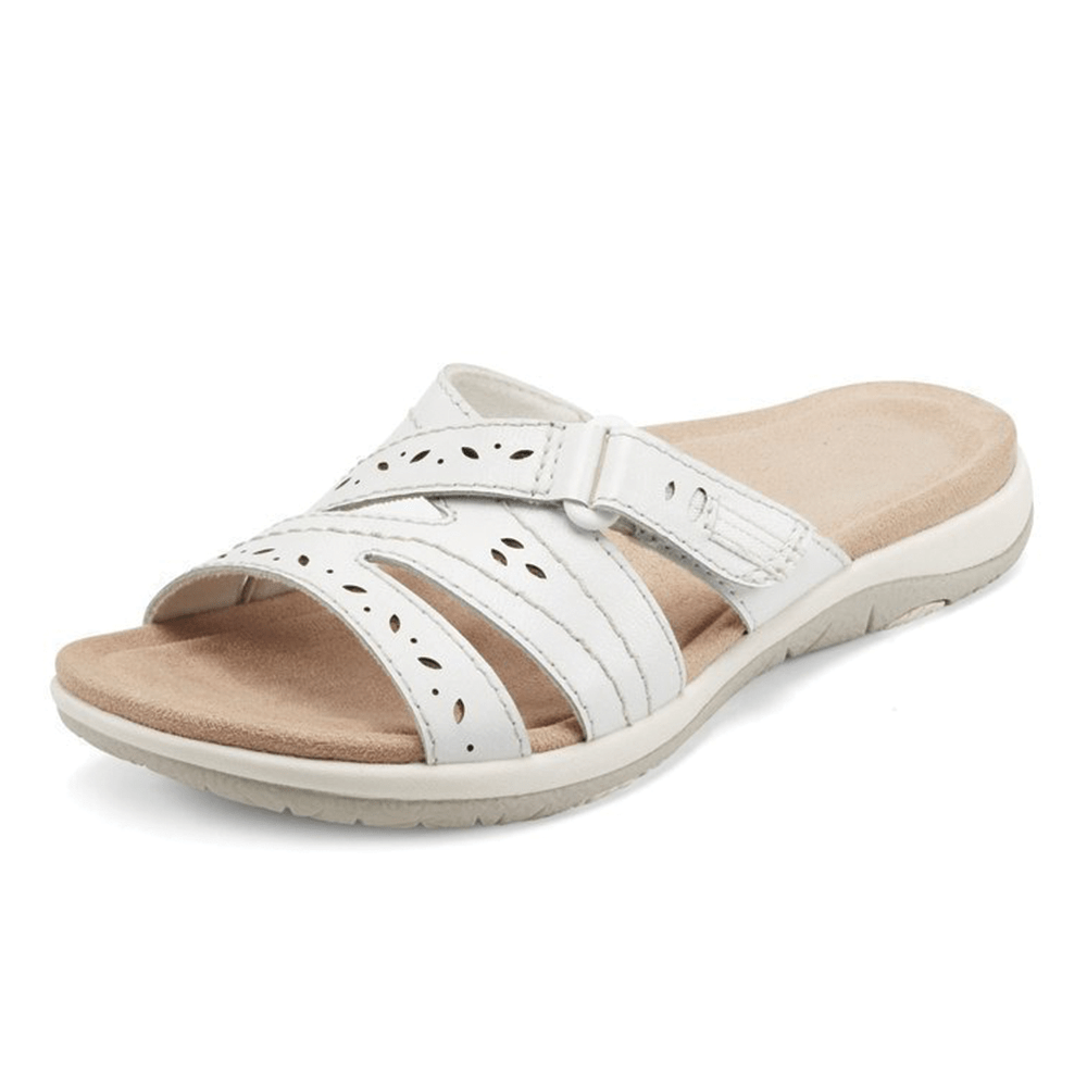 Comfortable Wedge Sandals for Women Canvas Strap Open Toe Shoes