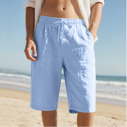 Image of Marco | Men's Knee Length Pull-On Chino Shorts