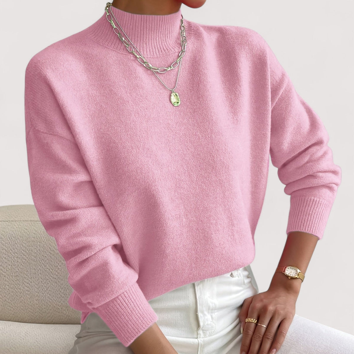Soft and Cozy Crew Neck Sweater