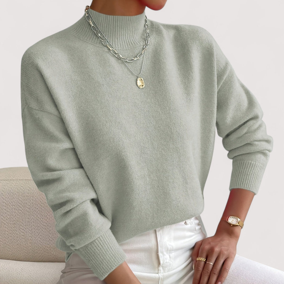 Soft and Cozy Crew Neck Sweater