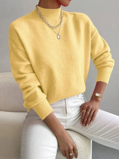 Ladies' Lightweight Crew Neck Pullover Sweater