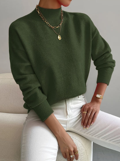 Ladies' Lightweight Crew Neck Pullover Sweater