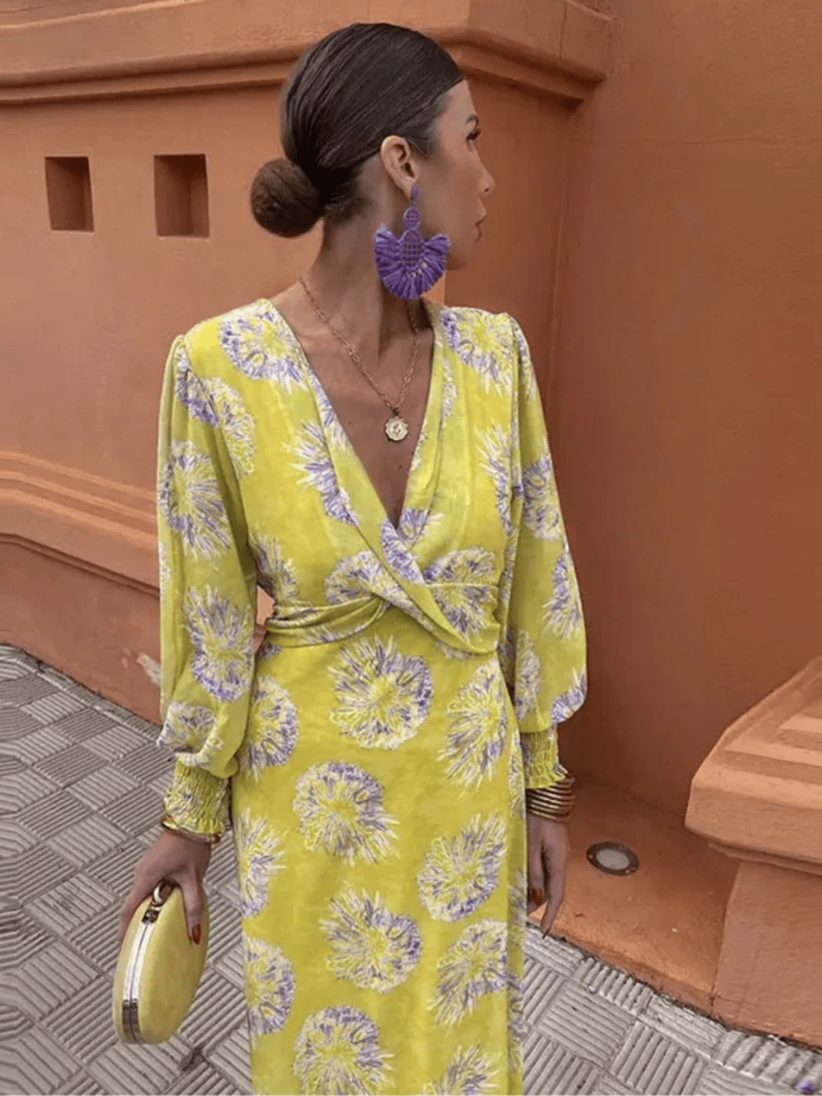 Women's Lace Floral Summer Dress - VibreMode