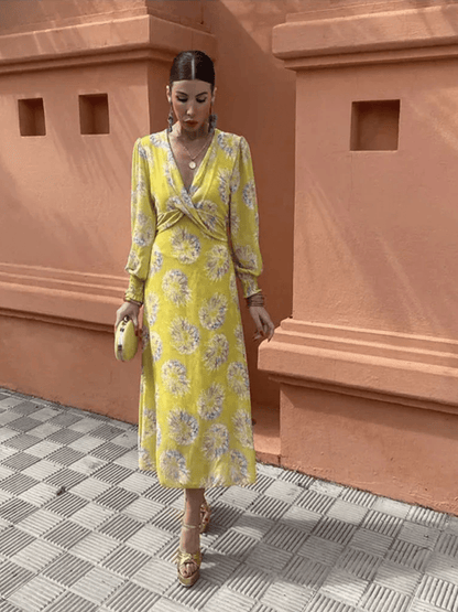 Women's Lace Floral Summer Dress