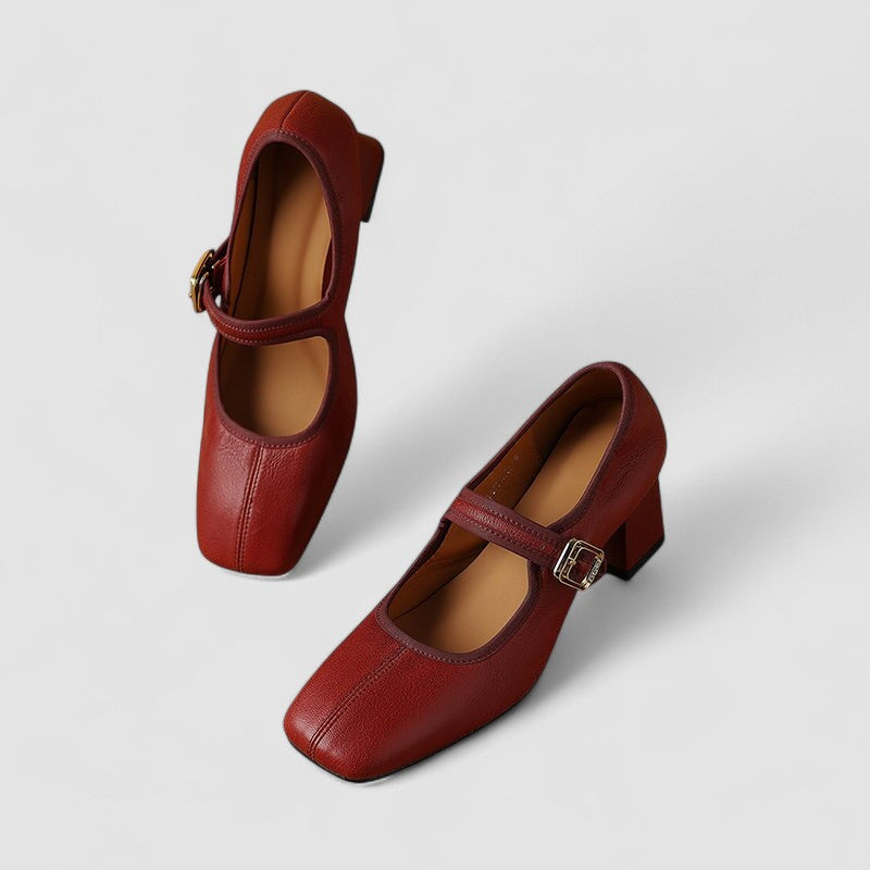 Women's Block Heel Sandals Ankle Strap