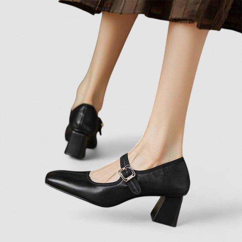 Women's Block Heel Sandals Ankle Strap
