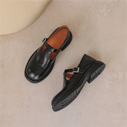 Chic Vegan Leather Flat Sandal
