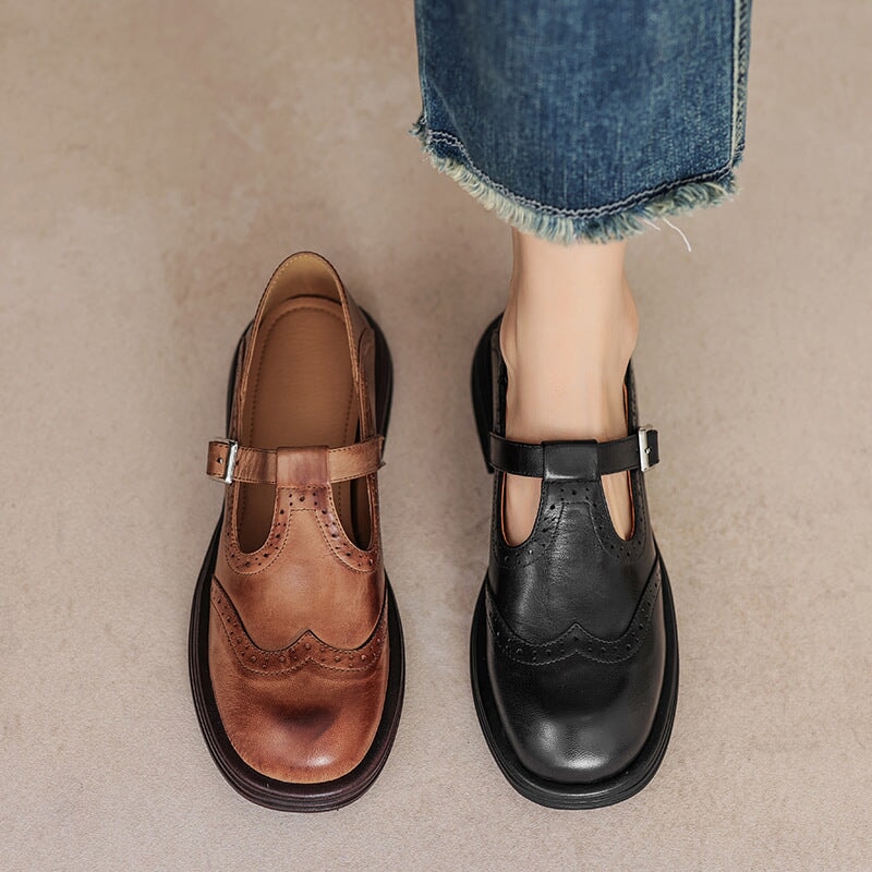 Chic Vegan Leather Flat Sandal