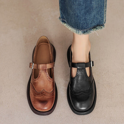Chic Vegan Leather Flat Sandal