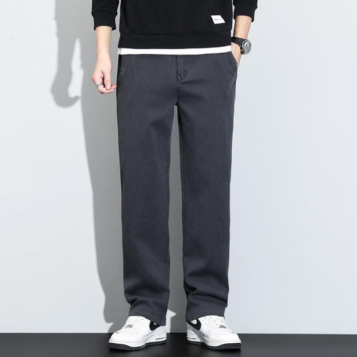 Mens Casual Pants Relaxed Fit - VibreMode