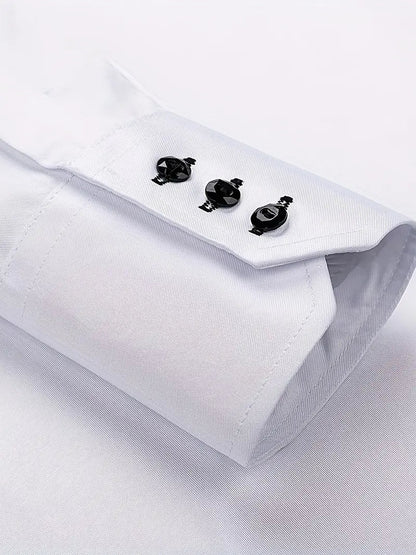 Image of Mason | Men's Slim-Fit Button-Down Shirt