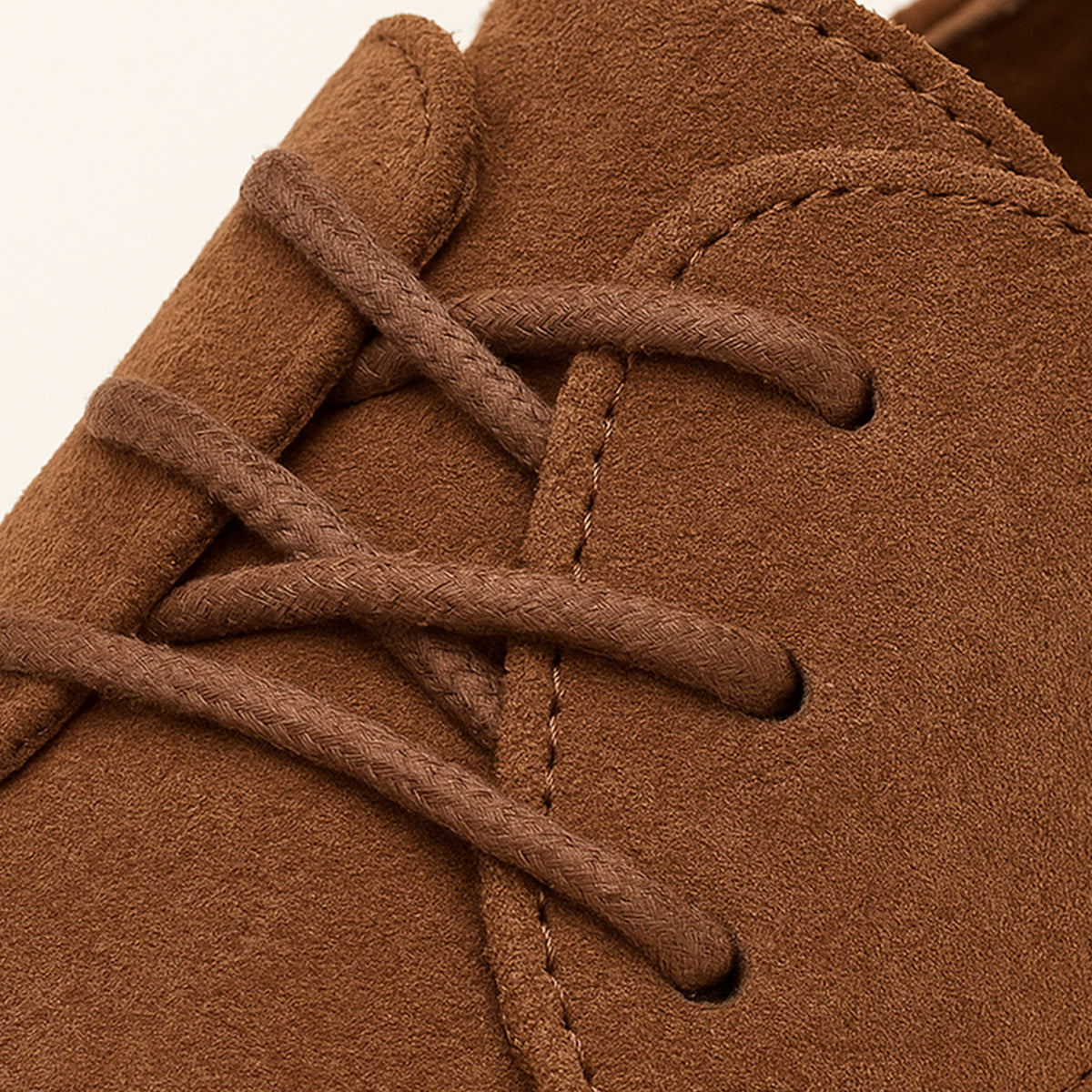 Men's Suede Formal Shoes Classic Brown