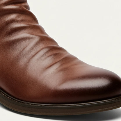 Men's Leather Boots Brown