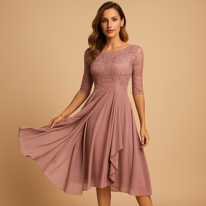 Maxi summer dress with short sleeves for women made from lightweight breathable fabric, perfect for beach days, summer weddings, vacations, and casual outings.
