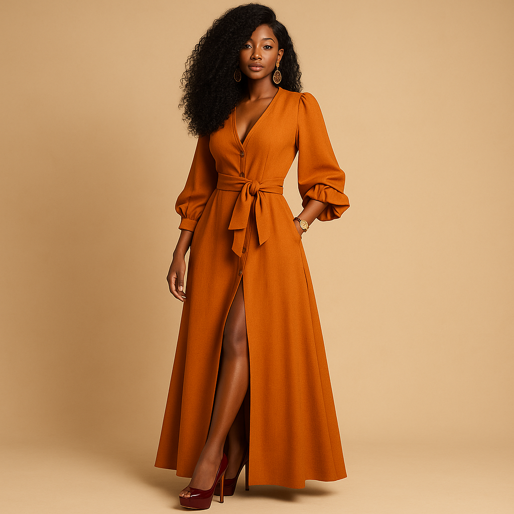 Maxi summer dress for women with lightweight breathable fabric and flattering fit, ideal for vacations, summer parties, and casual warm-weather outfits.