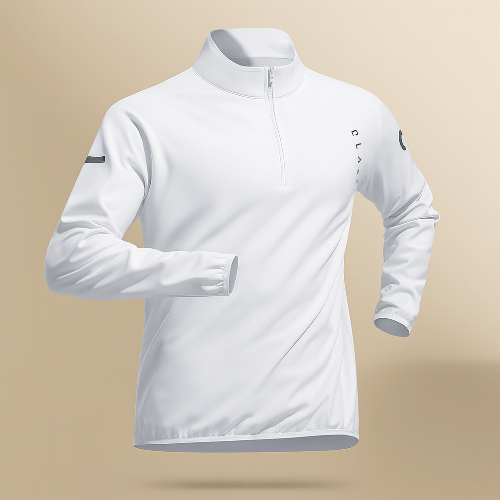 Image of Maxwell | Men's Long Sleeve Quarter-Zip Activewear Set