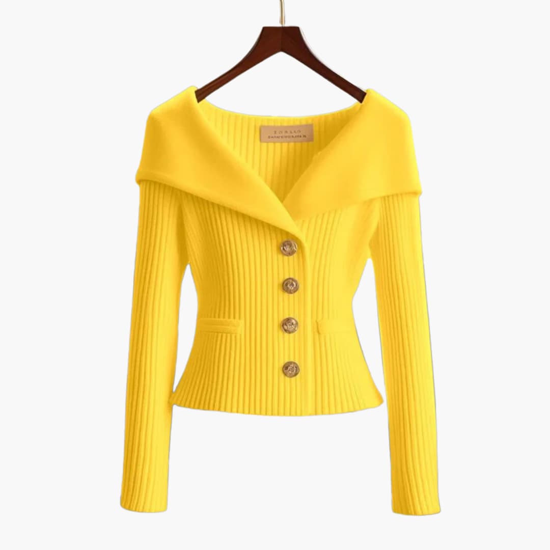 Image of Megan | Women's Fitted Button-Front Cardigan