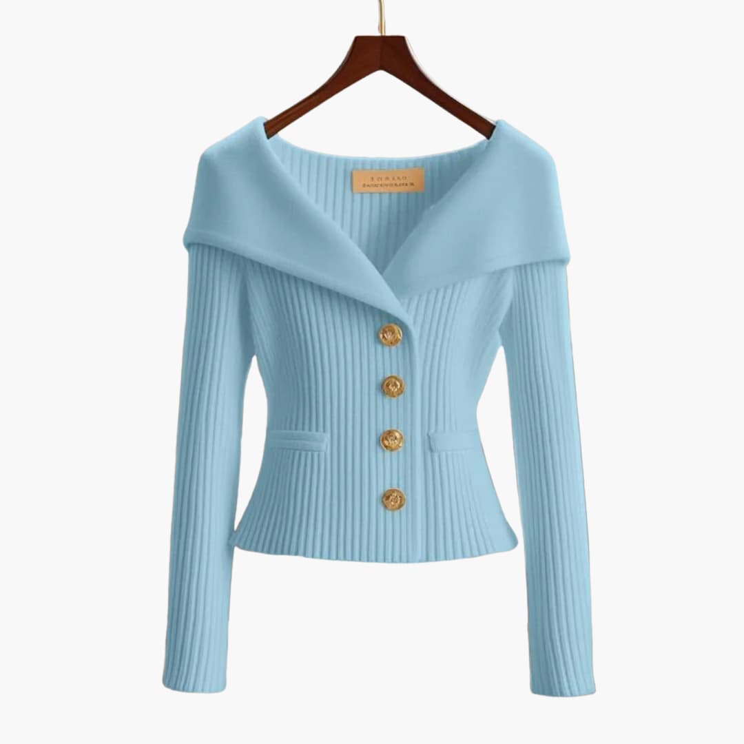 Image of Megan | Women's Fitted Button-Front Cardigan