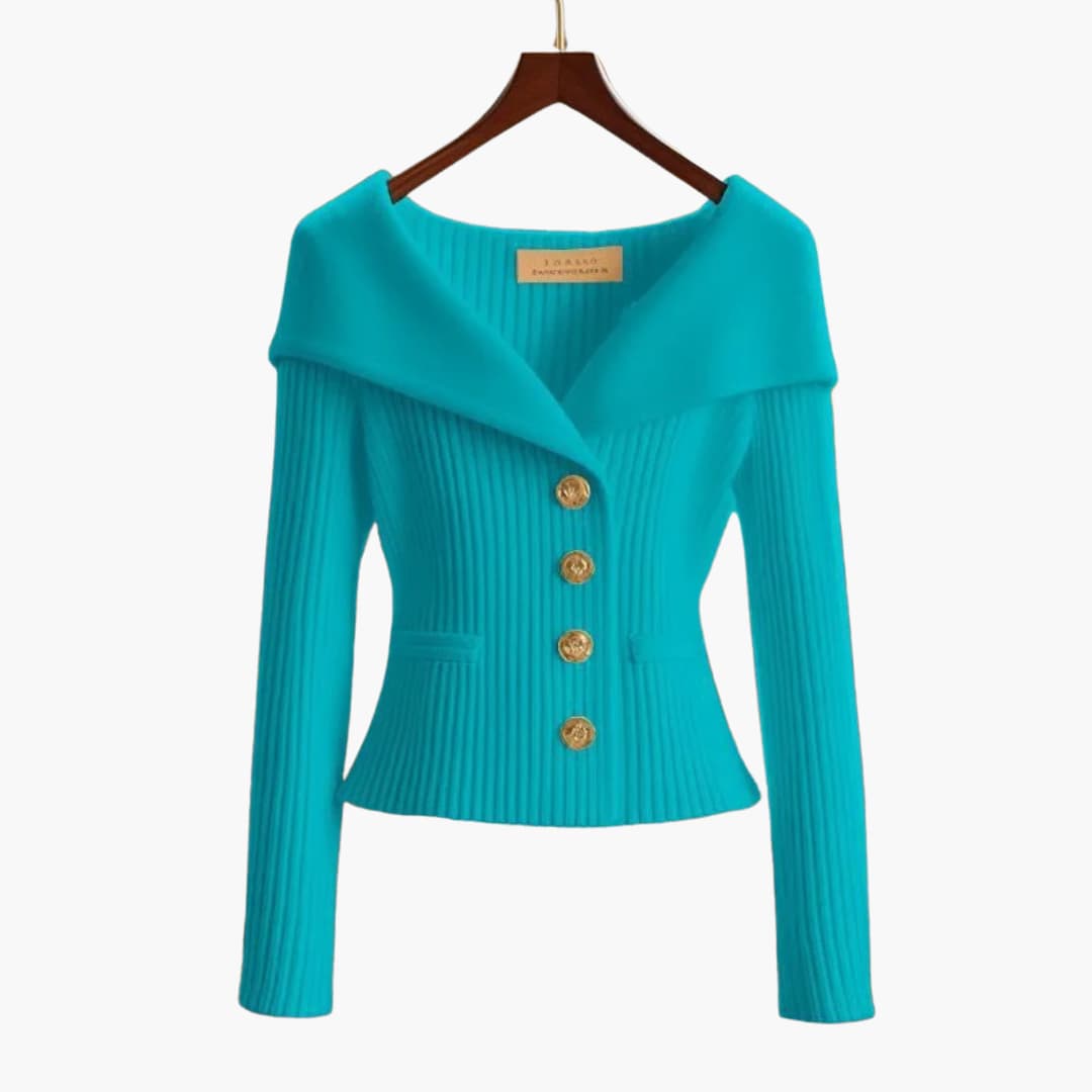 Image of Megan | Women's Fitted Button-Front Cardigan
