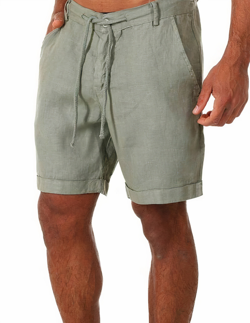 Image of Men's Cuffed Casual Shorts