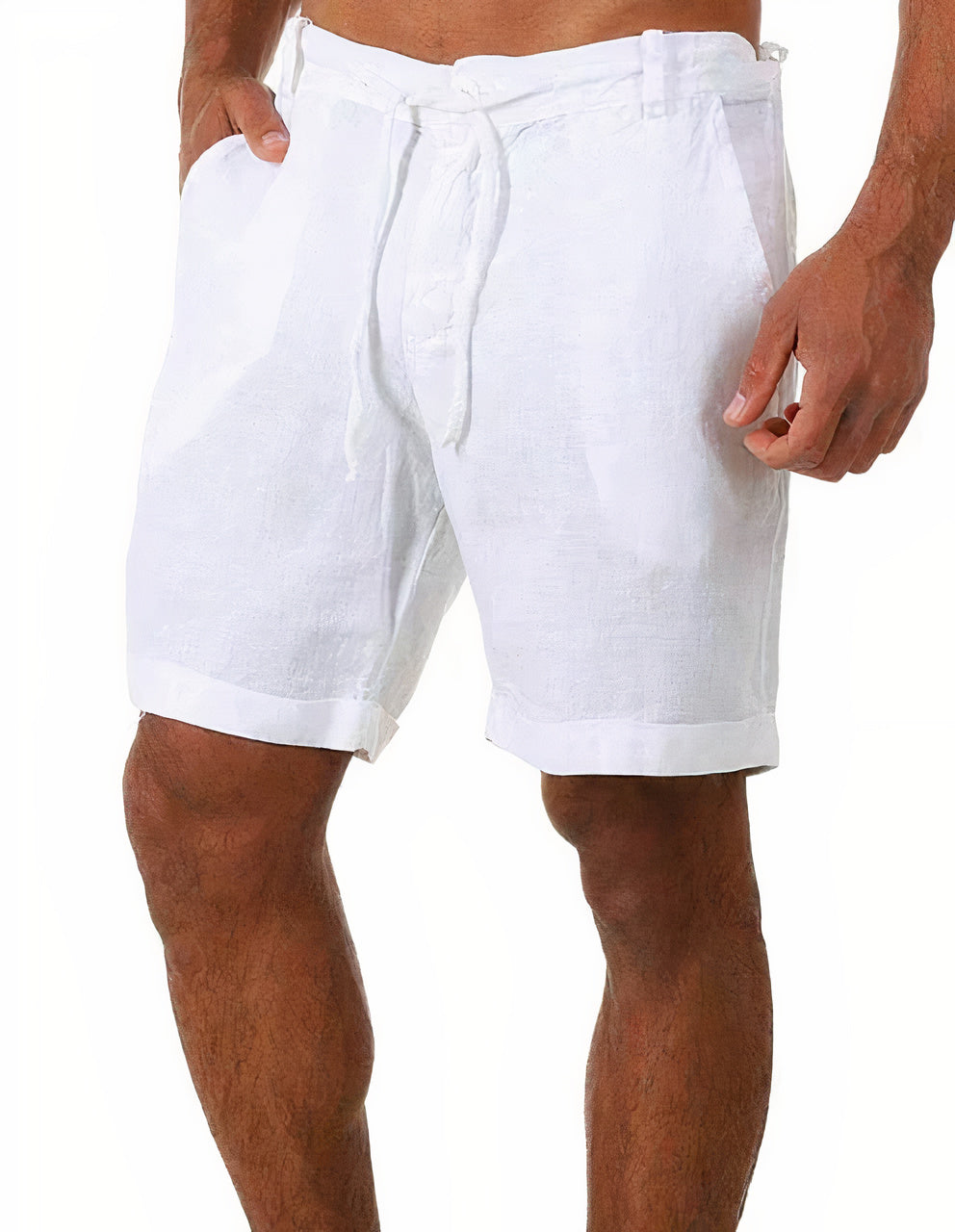 Image of Men's Cuffed Casual Shorts