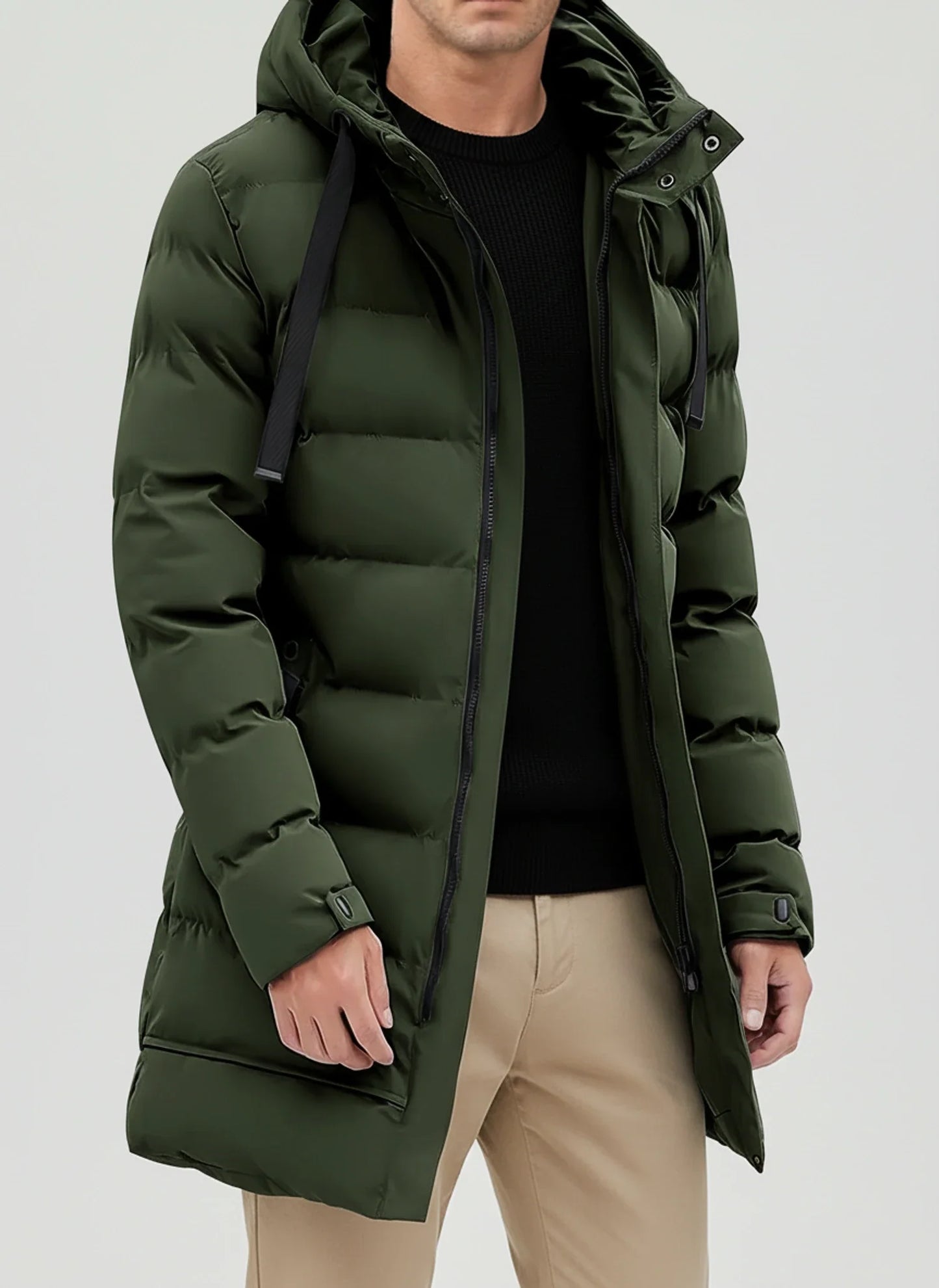 Men's Hooded Puffer Jacket