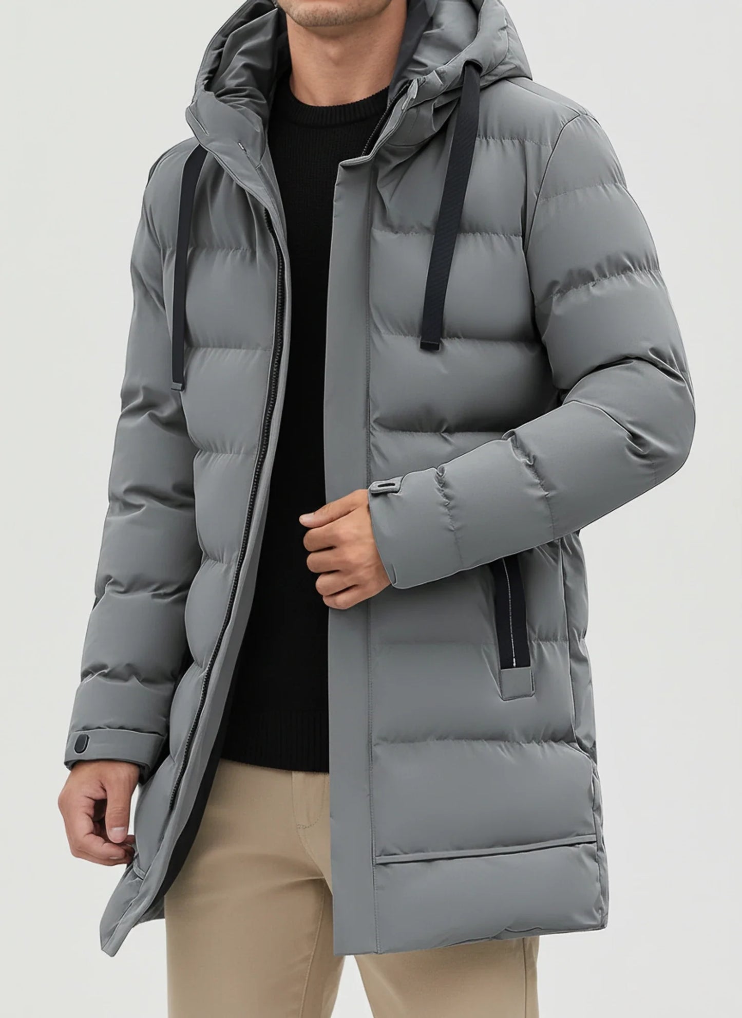 Men's Hooded Puffer Jacket