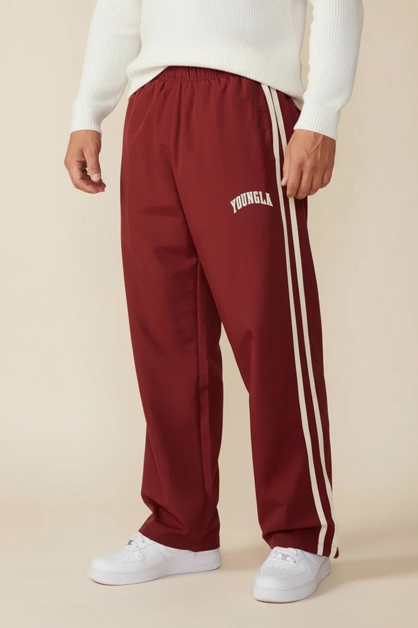Men's Lightweight Grey Athletic Jogger Pants - VibreMode