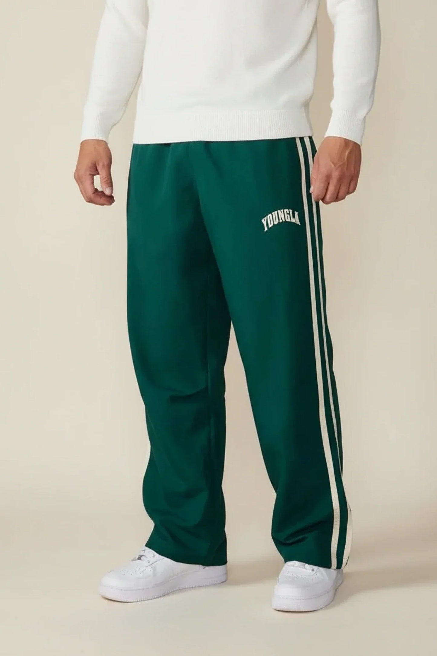 Men's Lightweight Grey Athletic Jogger Pants