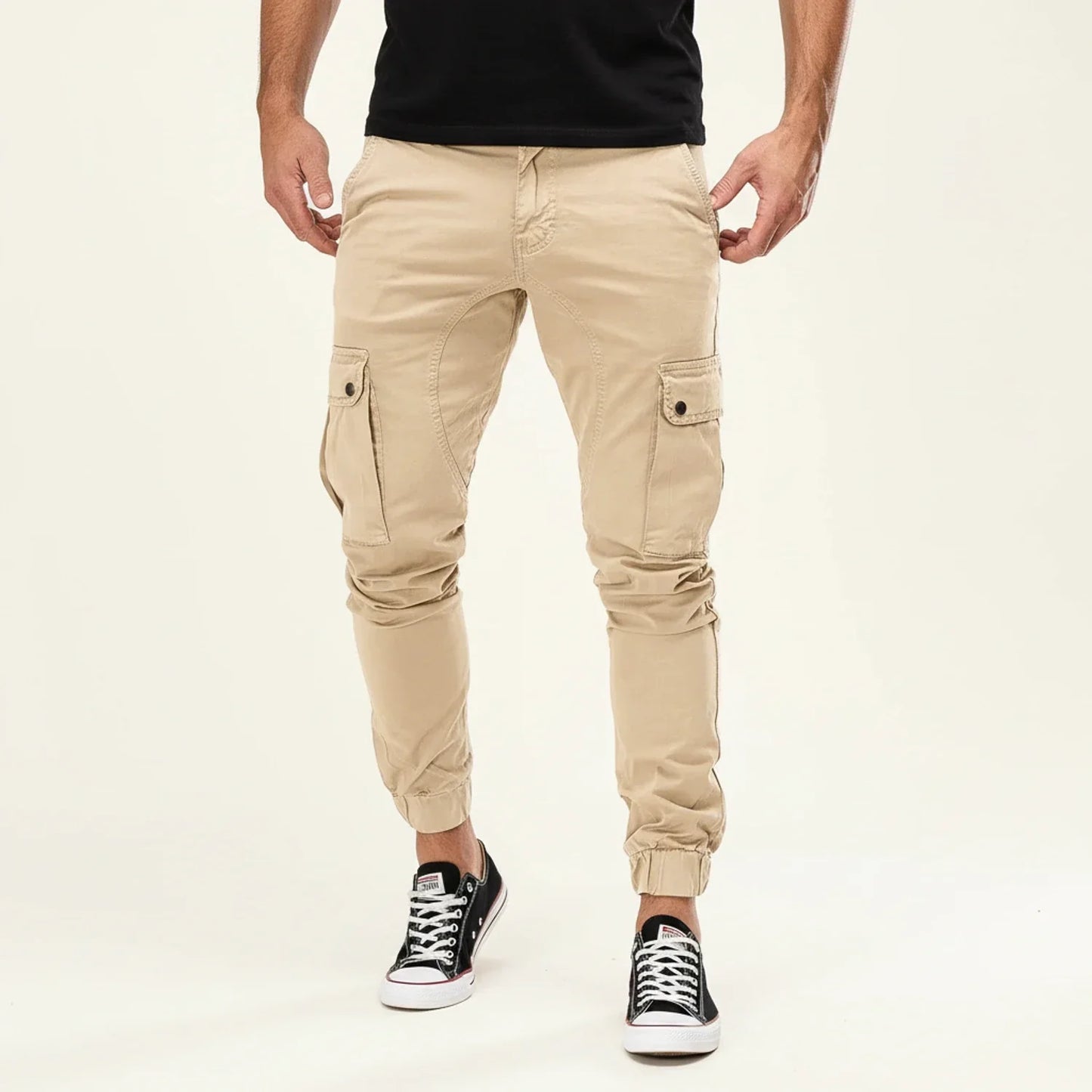 Relaxed Fit Men's Summer Cargo Pants