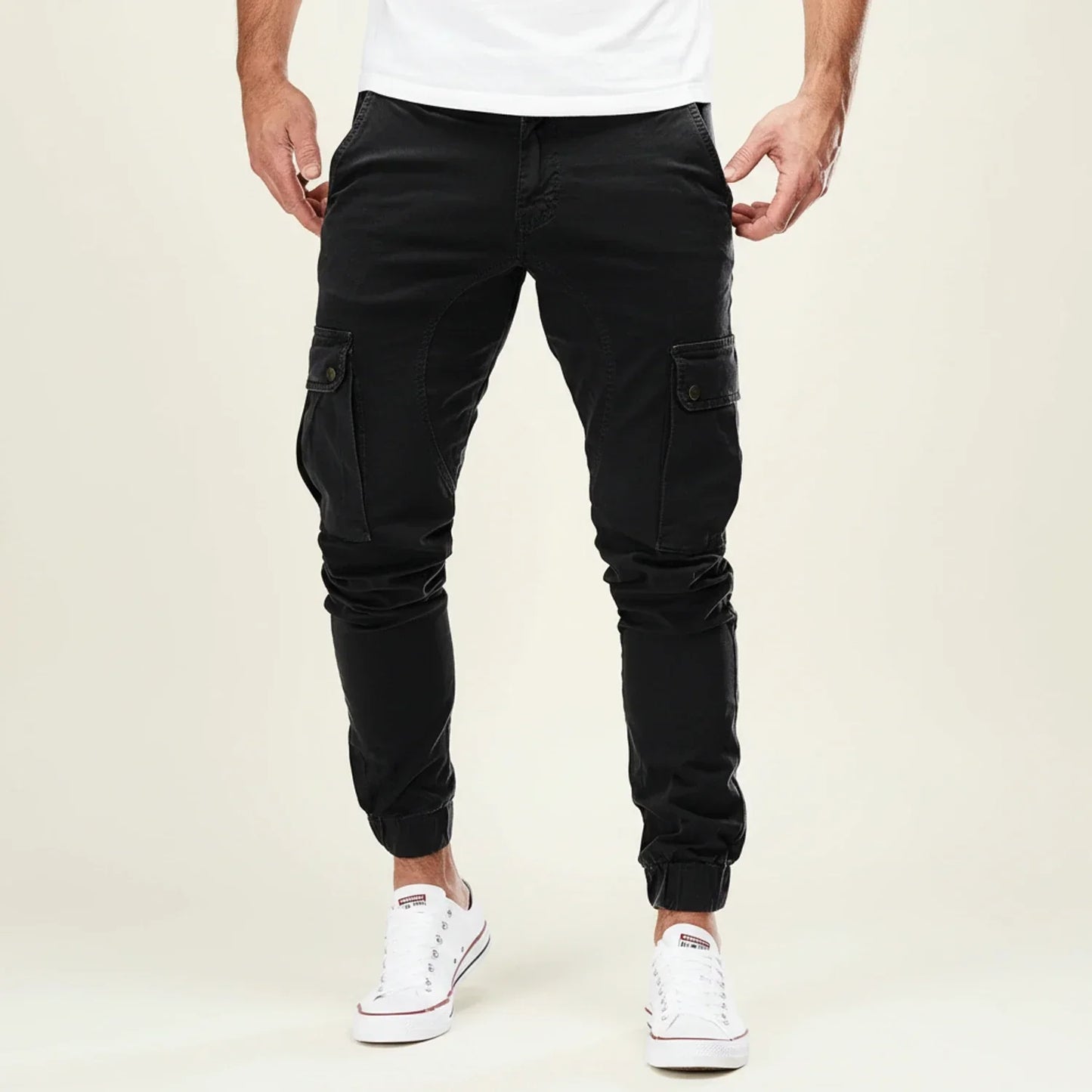 Relaxed Fit Men's Summer Cargo Pants