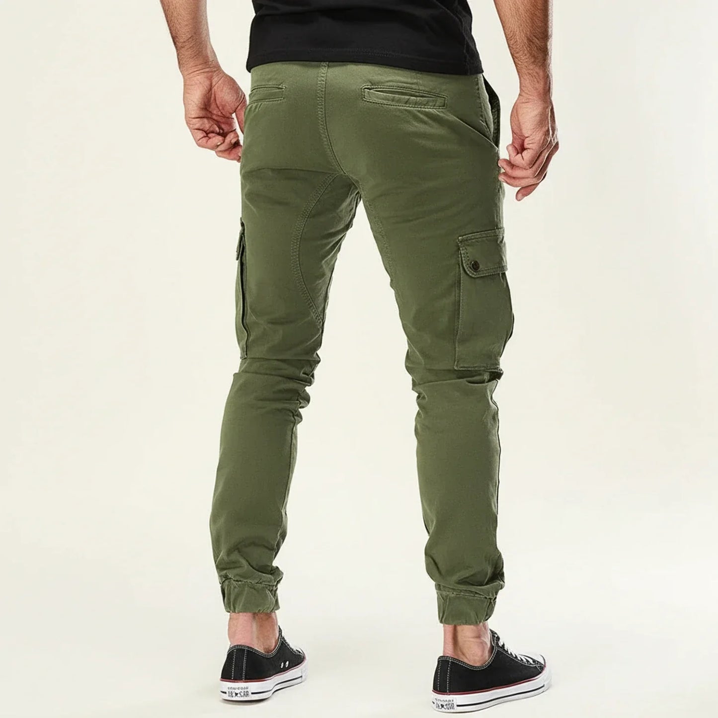 Relaxed Fit Men's Summer Cargo Pants