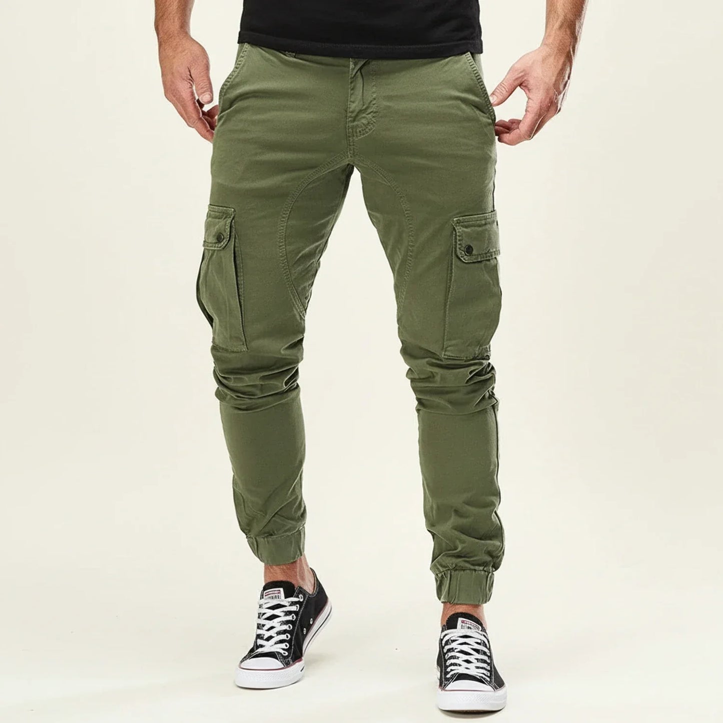 Relaxed Fit Men's Summer Cargo Pants