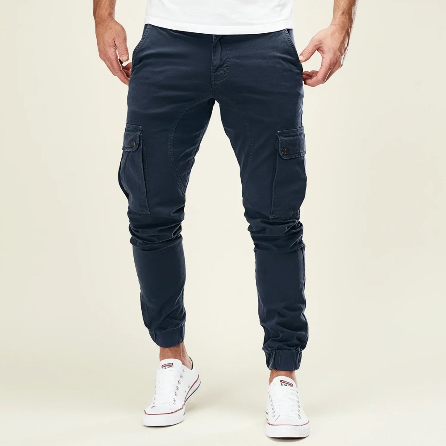 Relaxed Fit Men's Summer Cargo Pants