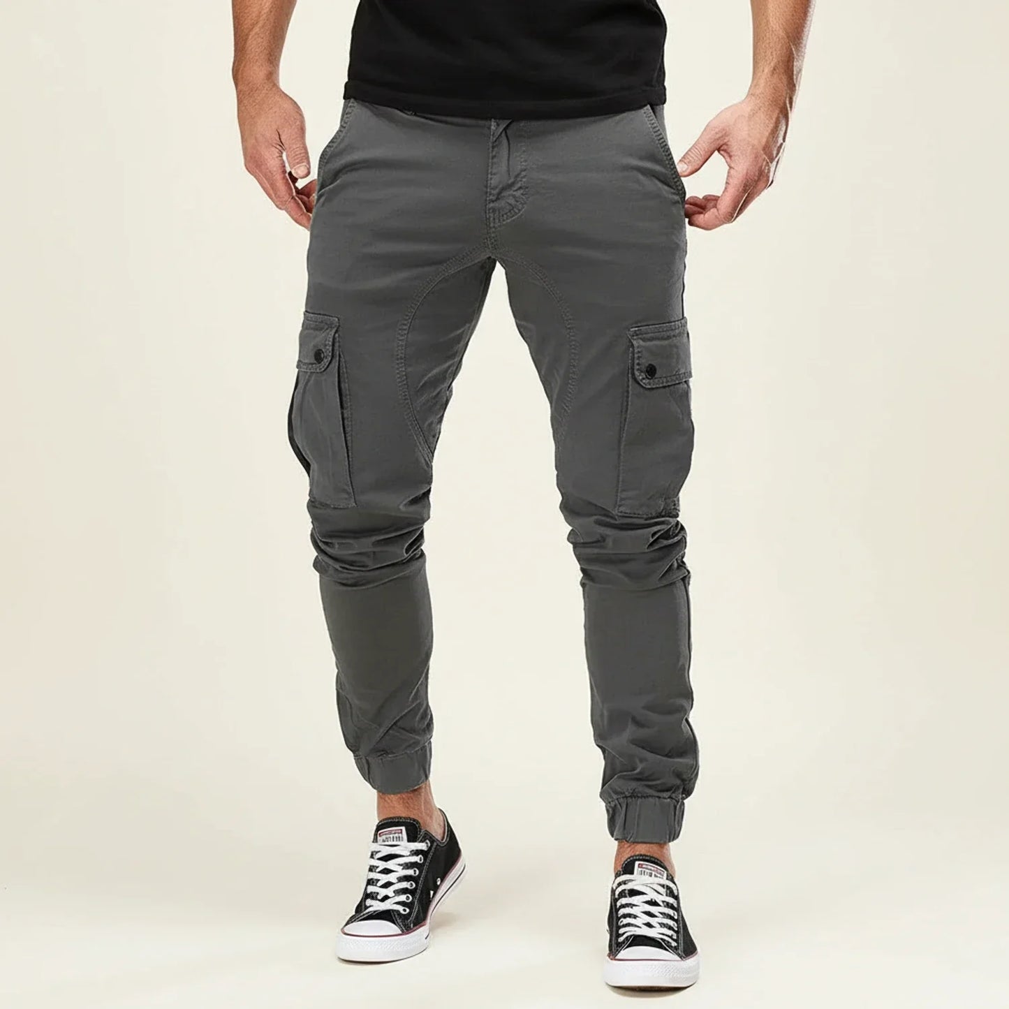 Relaxed Fit Men's Summer Cargo Pants - VibreMode