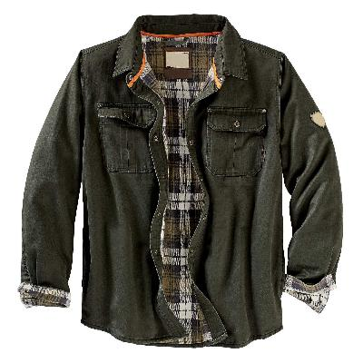 Men's Waxed Trucker Jacket Durable Water-Resistant