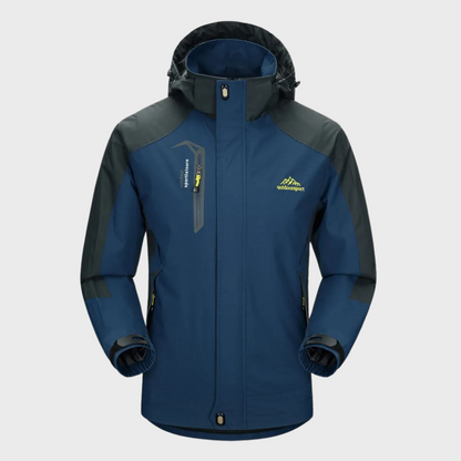 Men's Waterproof Windbreaker Jacket Lightweight Breathable Outdoor