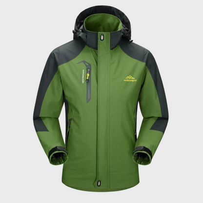 Men's Waterproof Windbreaker Jacket Lightweight Breathable Outdoor