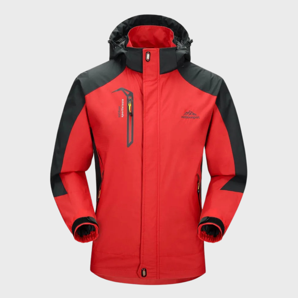 Men's Waterproof Windbreaker Jacket Lightweight Breathable Outdoor