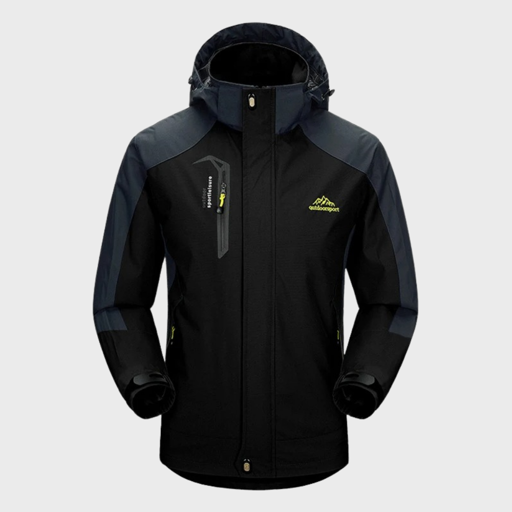 Men's Waterproof Windbreaker Jacket Lightweight Breathable Outdoor