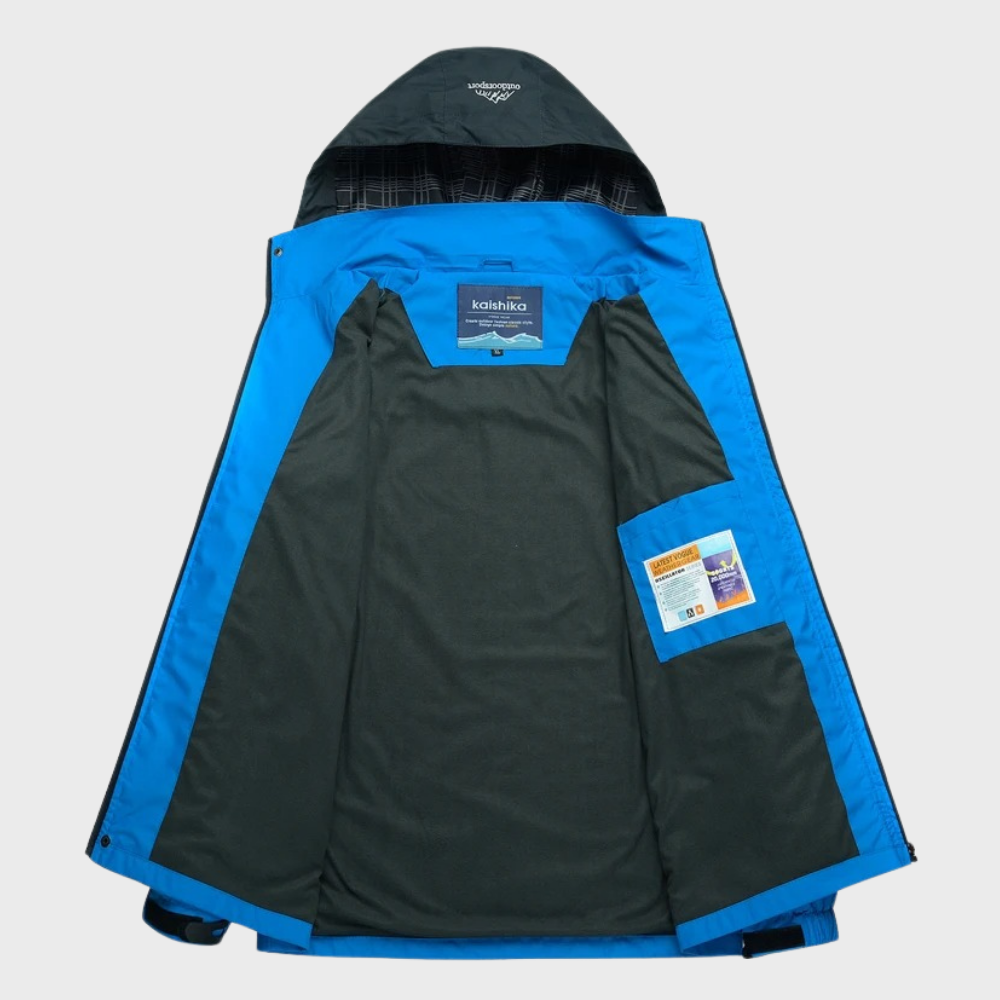 Men's Waterproof Windbreaker Jacket Lightweight Breathable Outdoor