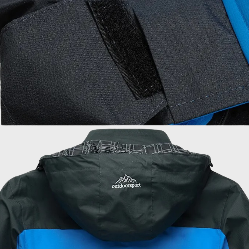Men's Waterproof Windbreaker Jacket Lightweight Breathable Outdoor
