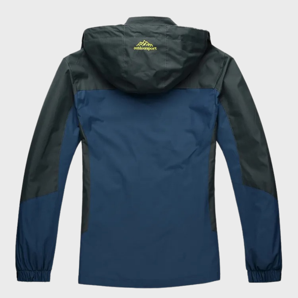 Men's Waterproof Windbreaker Jacket Lightweight Breathable Outdoor