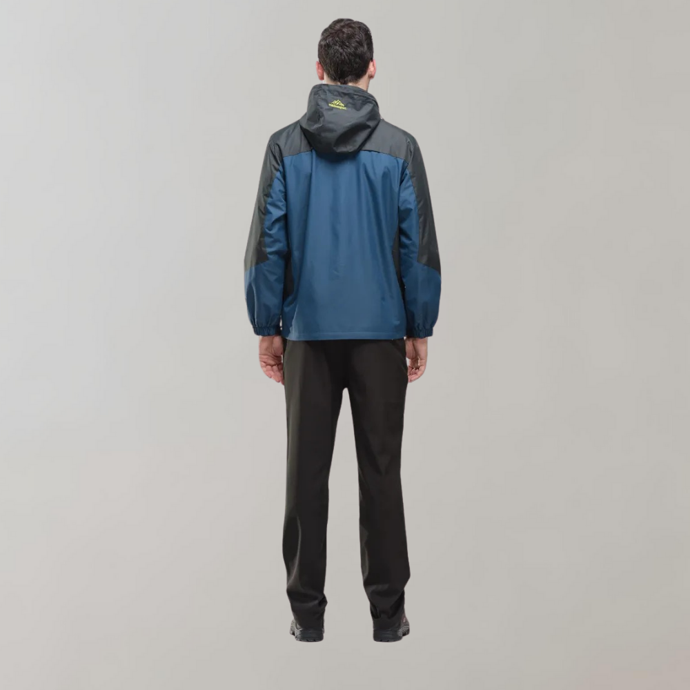 Men's Waterproof Windbreaker Jacket Lightweight Breathable Outdoor