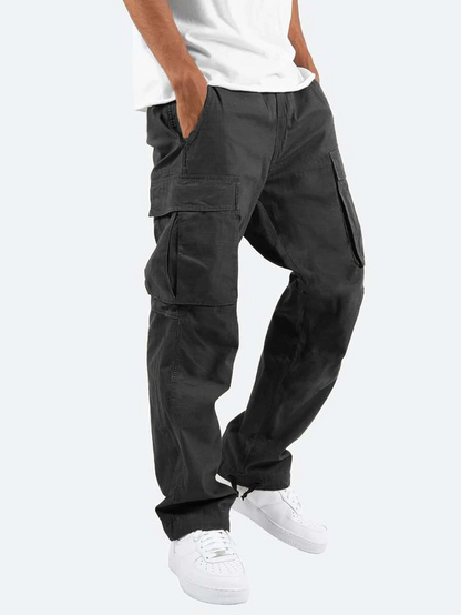 Men's Cargo Pants Multiple Pockets - VibreMode