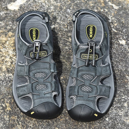 Men's High-Altitude Ortho Heel Strap Sandals - Gray