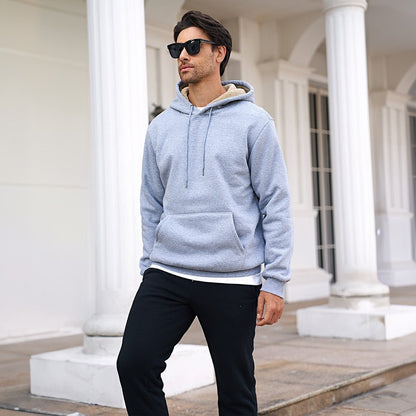 Men's Fleece Hoodie Sweatshirt Warm