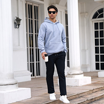 Men's Fleece Hoodie Sweatshirt Warm