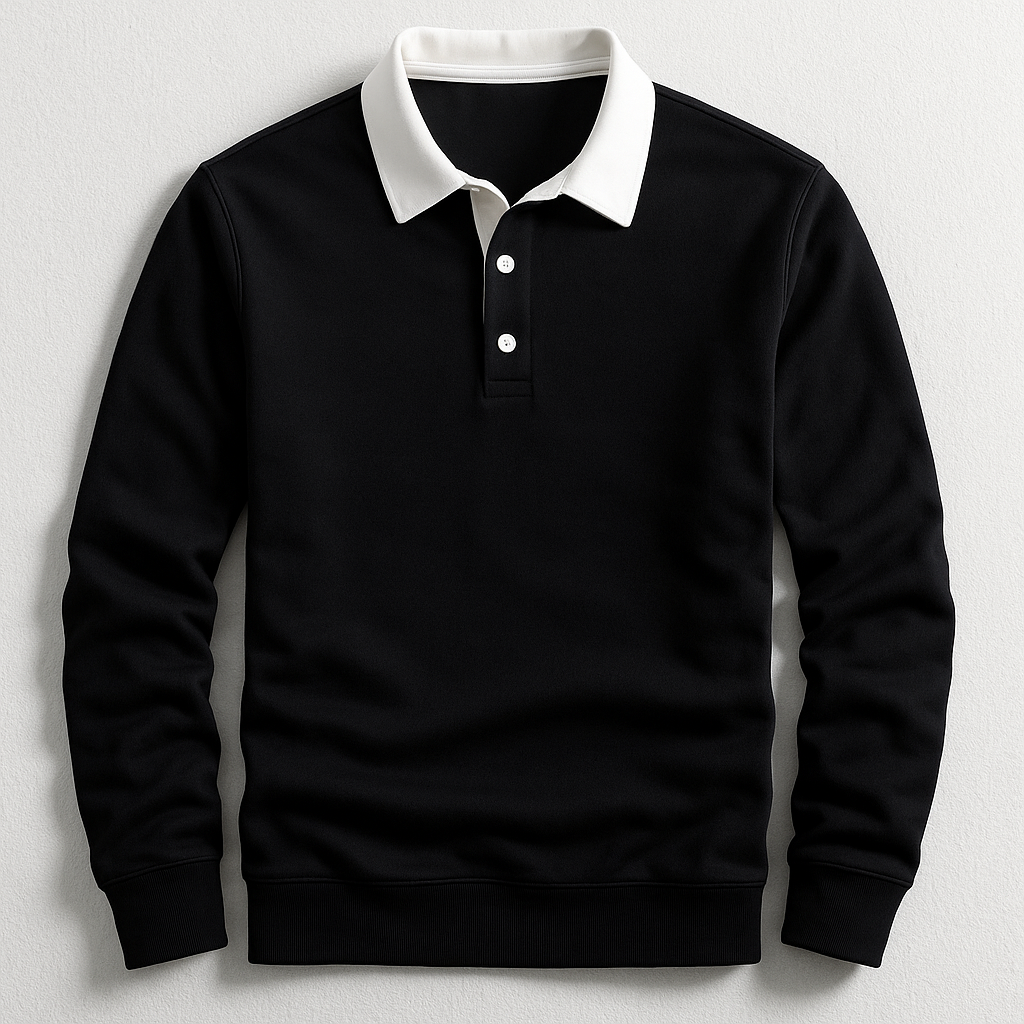 mens-knit-polo-shirt-with-button-placket-and-collar-7